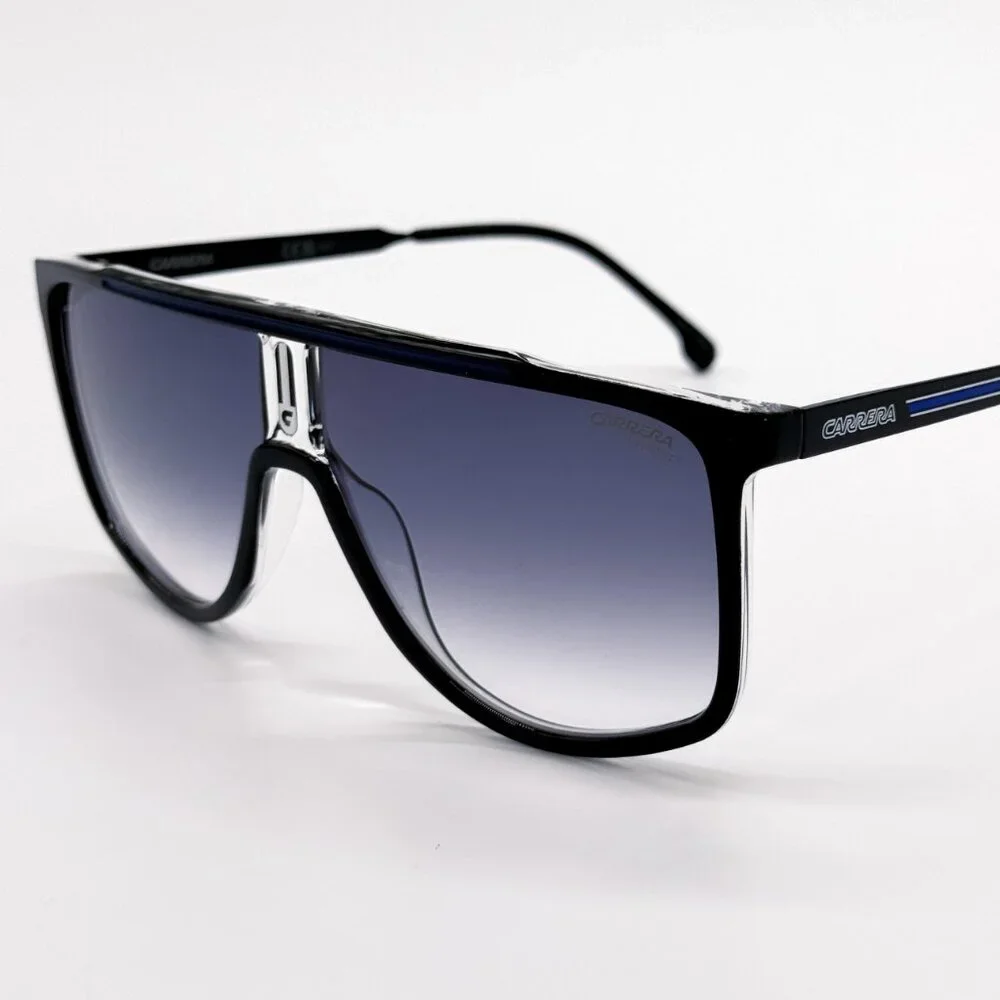 NEW CARRERA 1056/S 0D51 SUNGLASSES MEN BLACK SQUARE EYEWEAR CARRERA